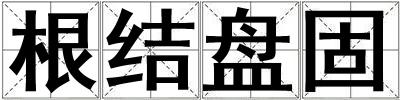 根结盘固