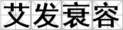 艾发衰容