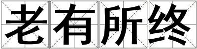老有所终