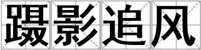 蹑影追风