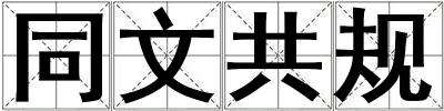 同文共规