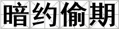 暗约偷期