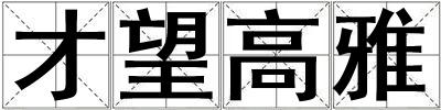 才望高雅