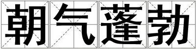 朝气蓬勃