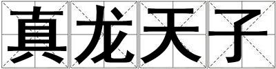 真龙天子