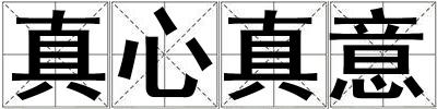 真心真意