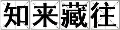 知来藏往