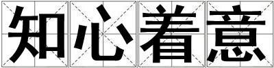 知心着意