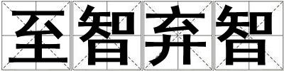 至智弃智